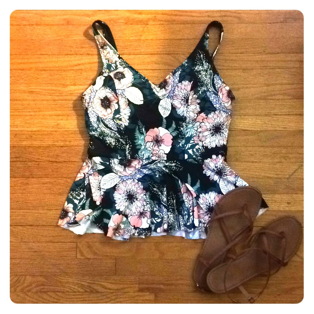 Peplum Tankini // Floral // Target